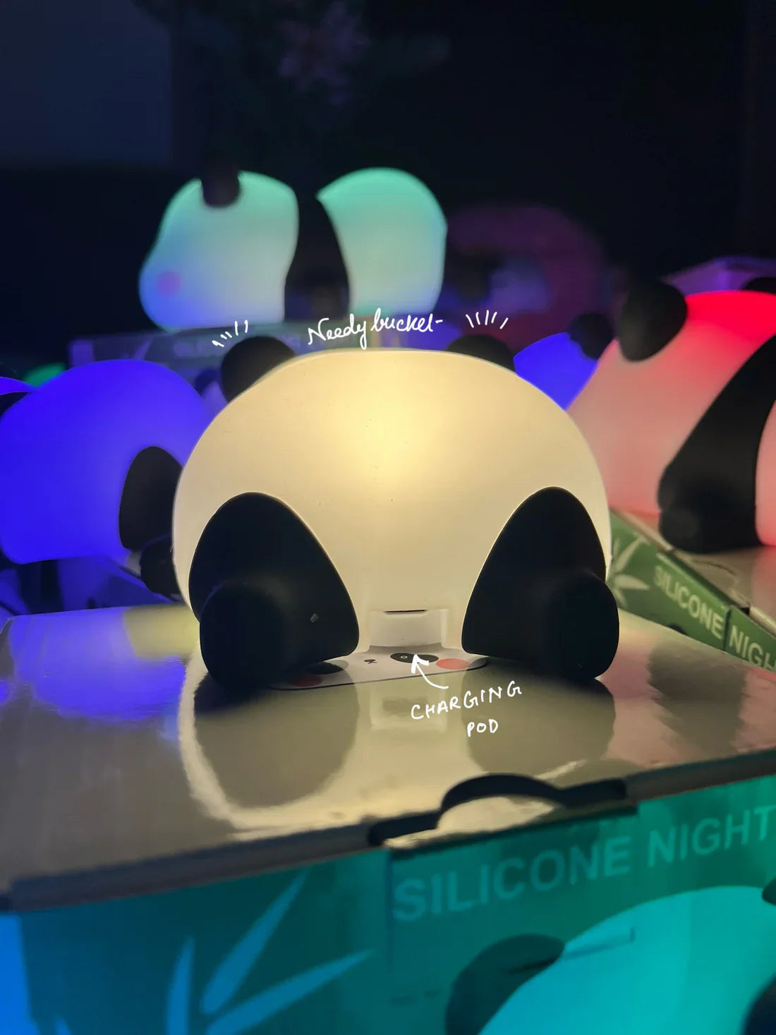 SoftGlow Panda Lamp