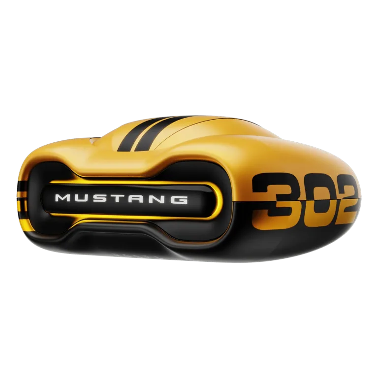 GOBOULT Mustang Torq FGTW196YLW TWS Earbuds with Environmental Noise Cancellation IPX5 Water Resistant