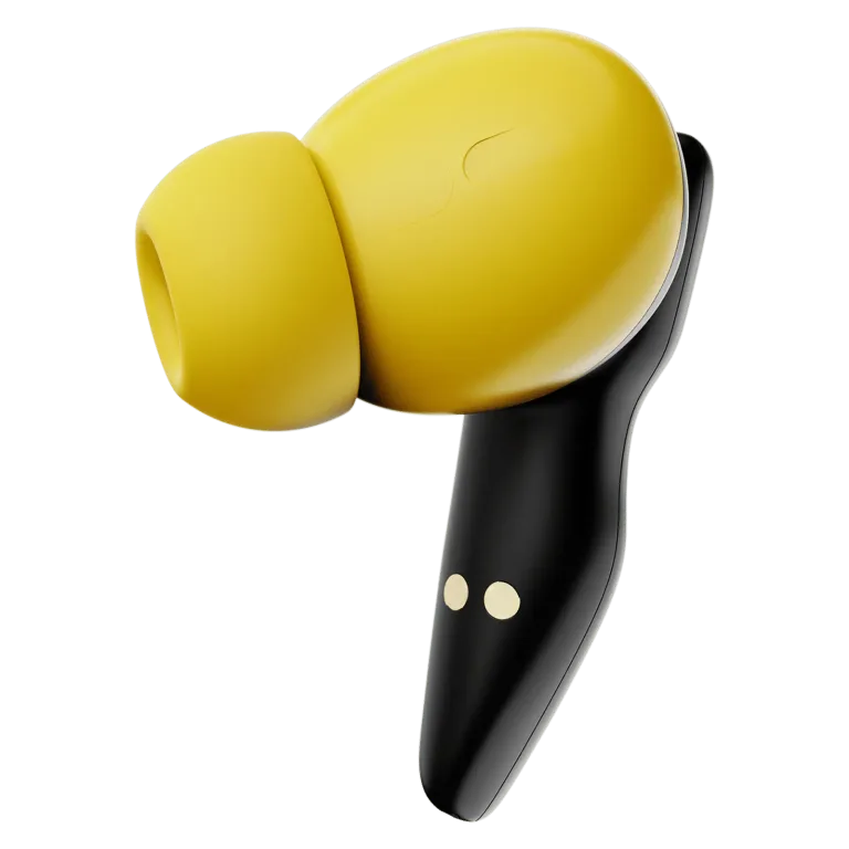 GOBOULT Mustang Torq FGTW196YLW TWS Earbuds with Environmental Noise Cancellation IPX5 Water Resistant