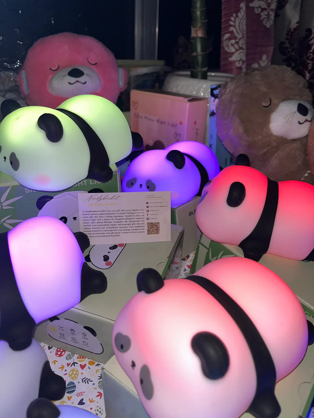 SoftGlow Panda Lamp